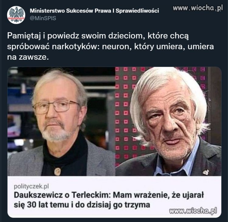 Powiedz swoim dzieciom, gdyby chciały spróbować narkotyków