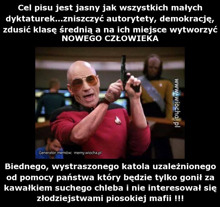 Cel pisu jest jasny jak wszystkich małych