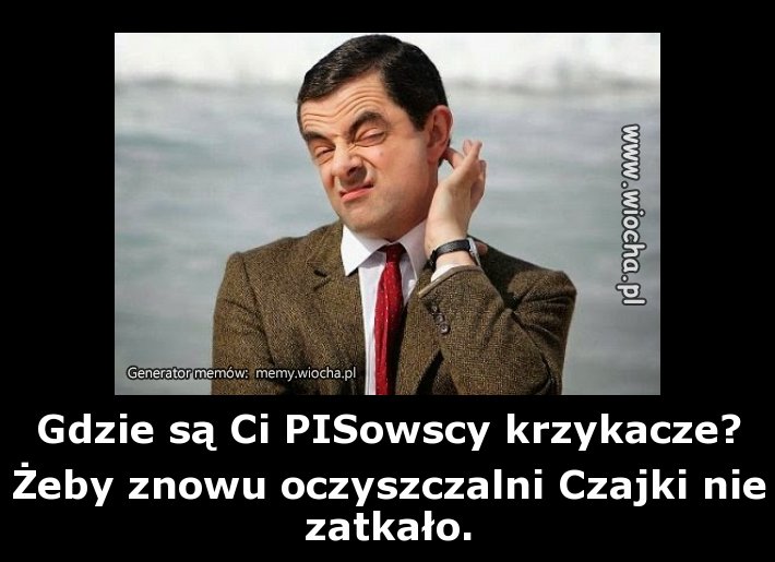 Gdzie są Ci PISowscy krzykacze? Żeby znowu