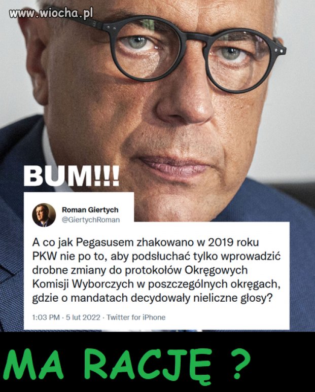 Może mieć rację