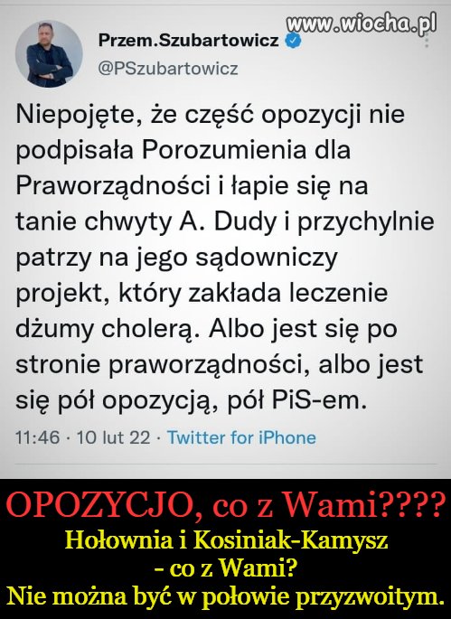 OPOZYCJO, co z Wami?