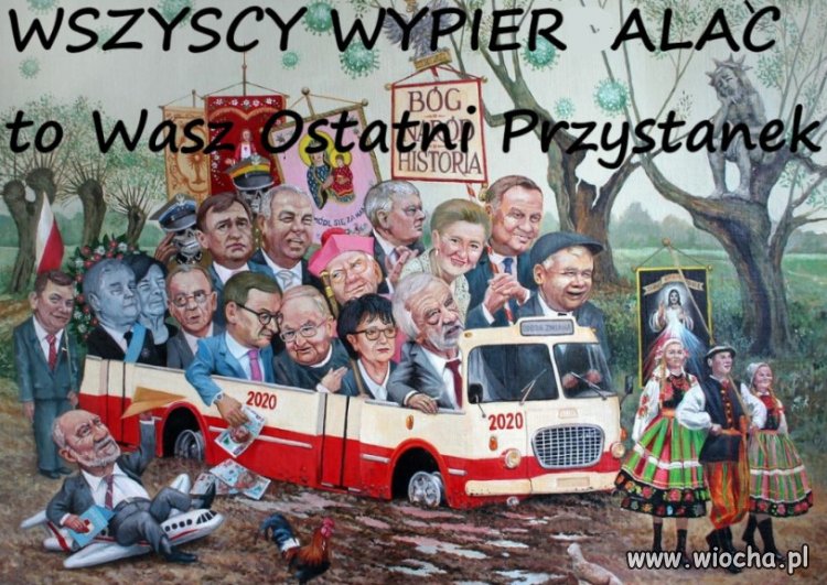 Wesoły autobus "Dobrych Zmian" PiSu...na gorsze!