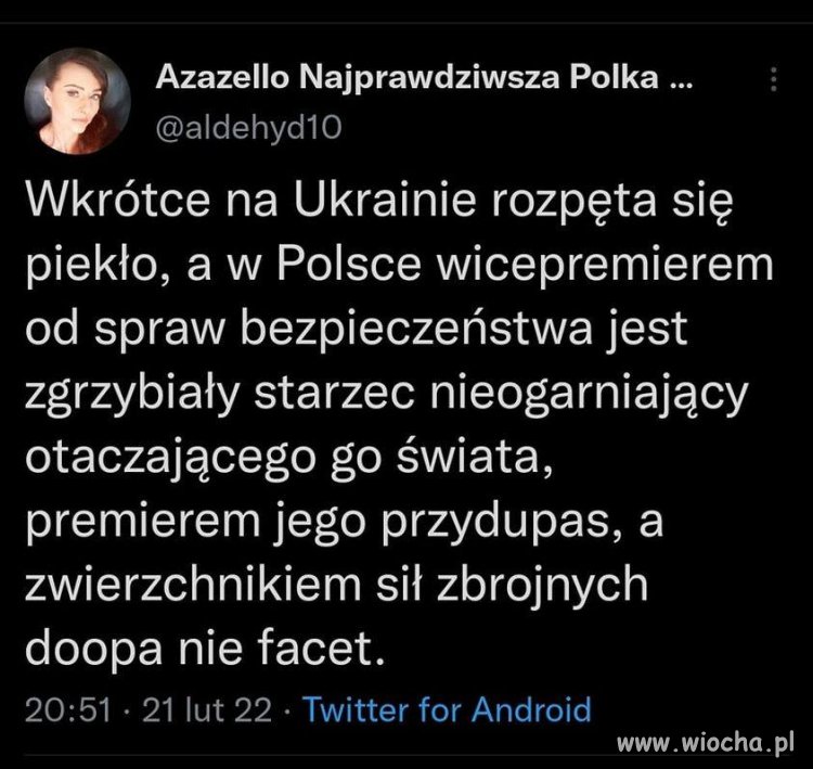 No i jeszcze ten zwierzchnik sił zbrojnych ...