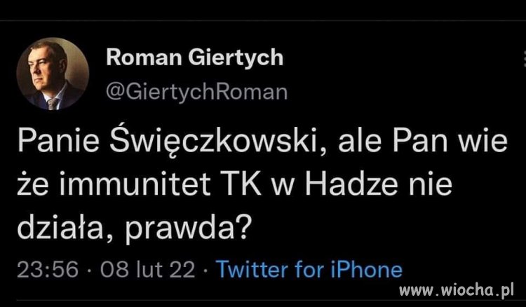 Może lepiej chłopu powiedzieć ...