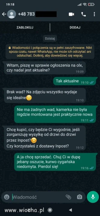 Uwaga oszust