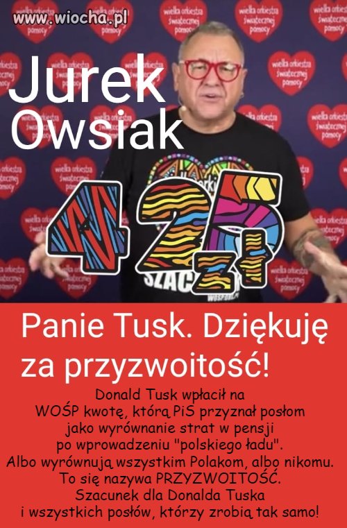 Dziękujemy Panie Tusk !