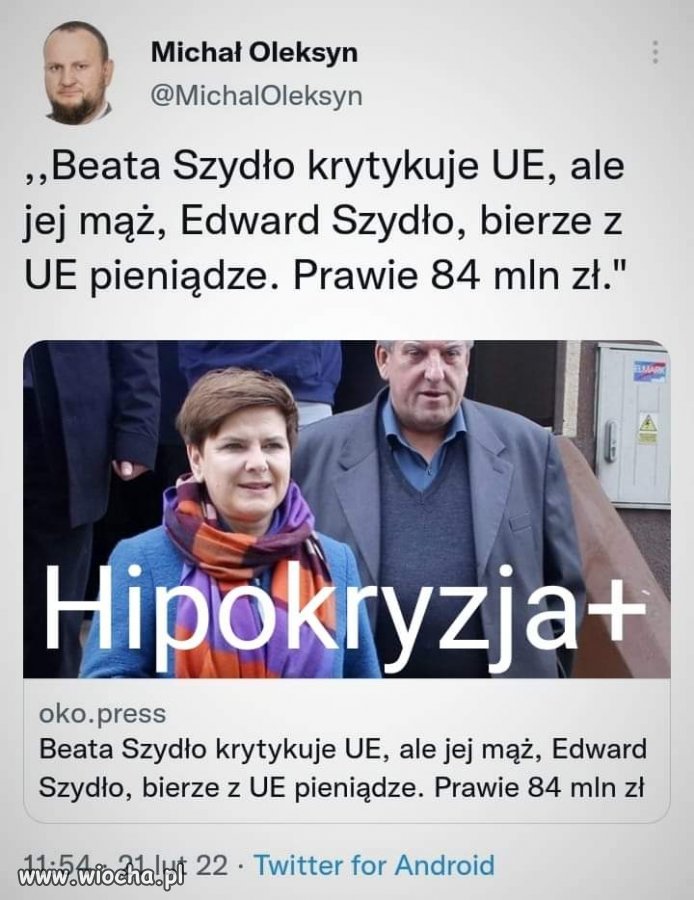 Hipokryzja. 