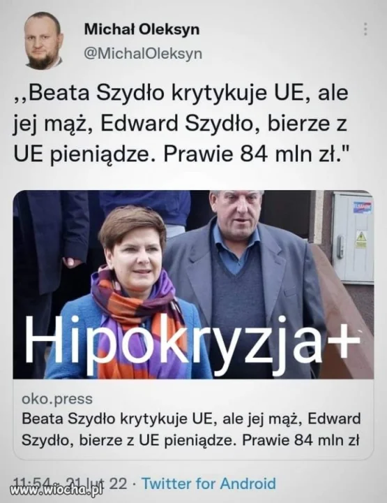 Hipokryzja. 