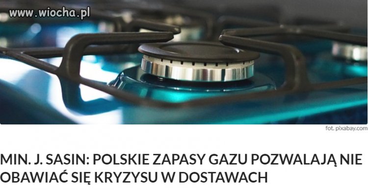 No jak nam Sasin obiecuje
