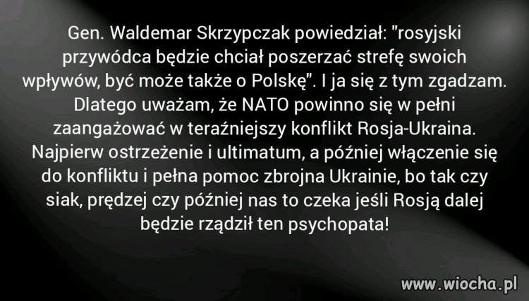 Trzeba zatrzymać tego sk...syna!