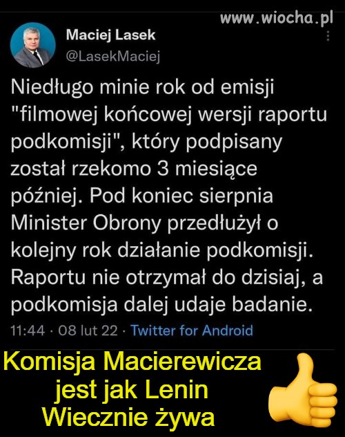Macierewicz i Lenin 