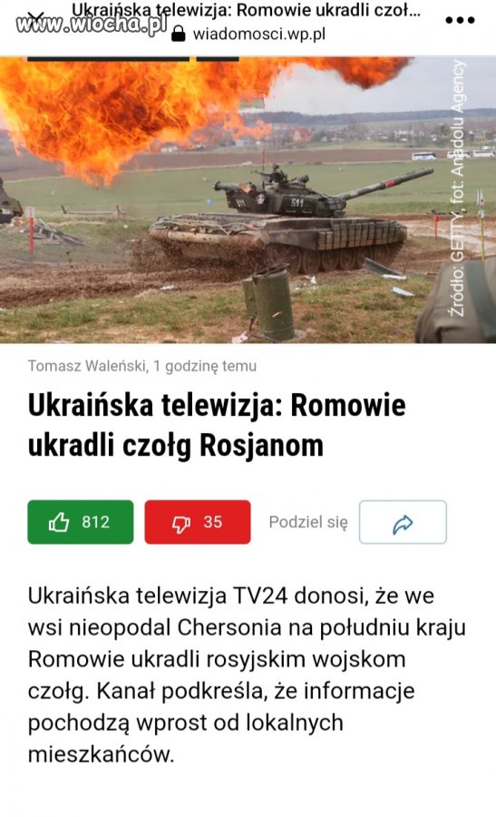 Rosjanie mają za mało w głowach 