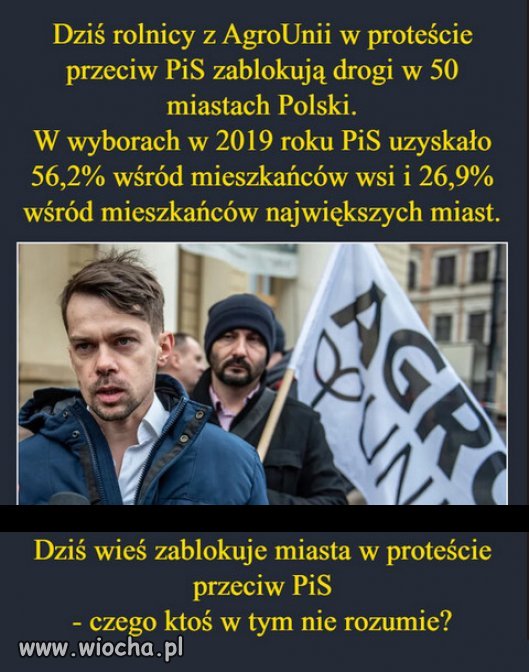 Przypomnę że to dzięki elektoratowi wsi, PiS ma władze!