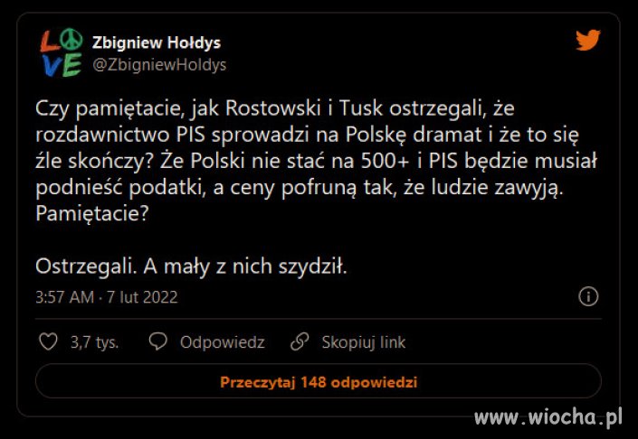 Drożyzna to rachunek!!!
