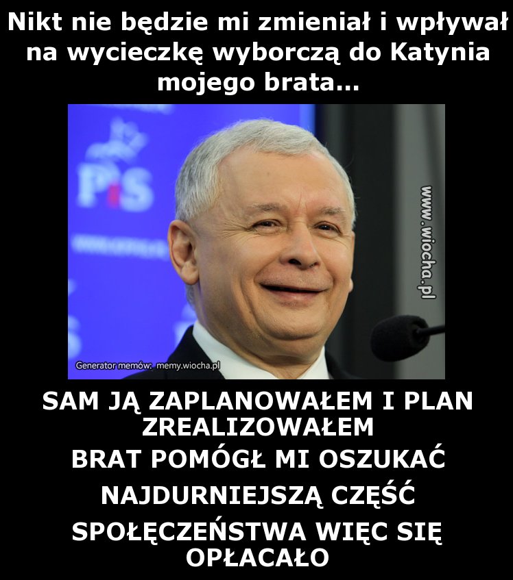 Nikt nie będzie mi zmieniał i wpływał na wycieczkę