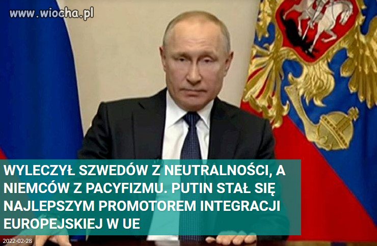 Europa przeciw rosyjskiej agresji.