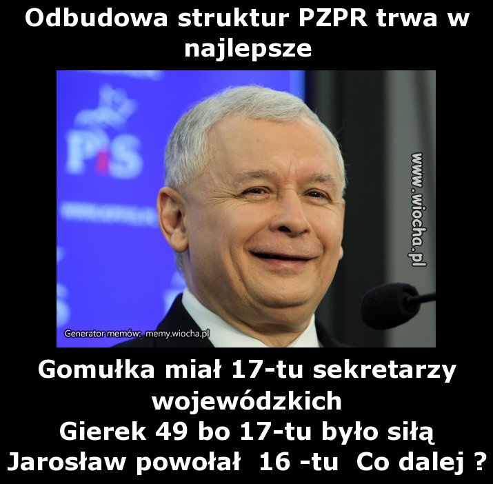 Odbudowa struktur PZPR trwa w najlepsze