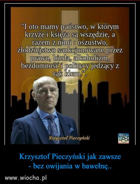 Kler się w Polsce bardzo rozpanoszył dzięki polityce PiSu!