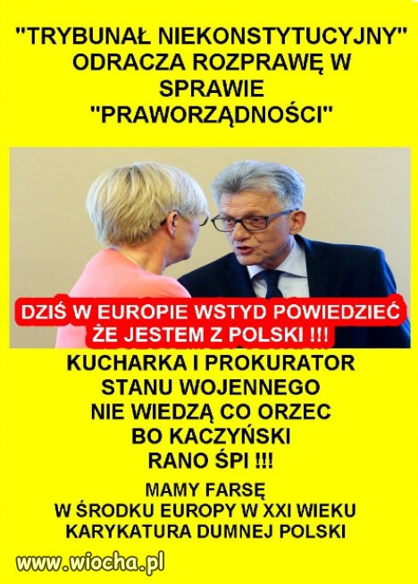 Konsternacja i panika w szeregach PiSowskiej sprawiedliwości!