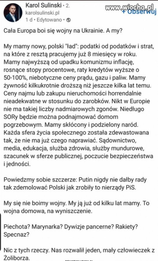 Smutne, ale prawdziwe