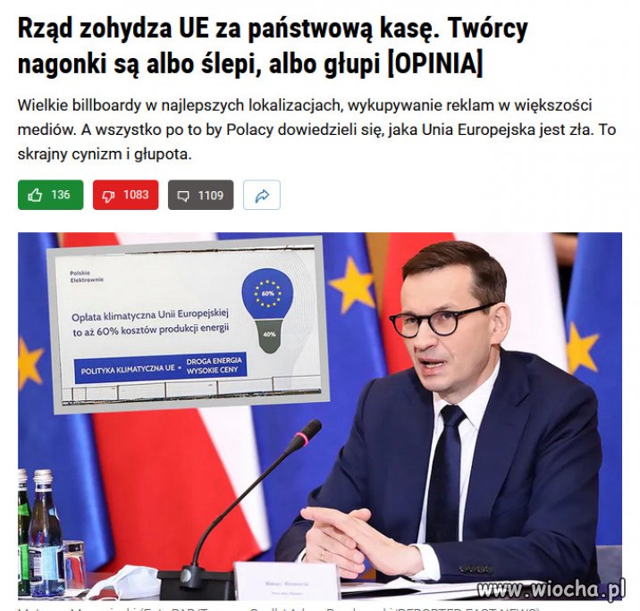 Za nieudolnosc i zlodziejstwo PiSu, zawsze winny ktos inny!