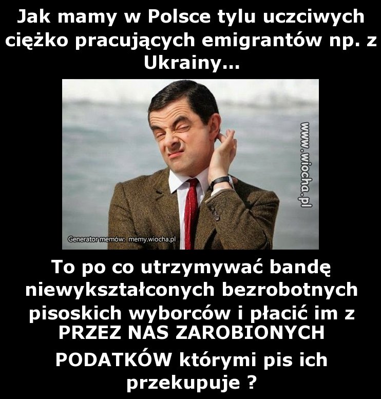 Jak mamy w Polsce tylu uczciwych ciężko