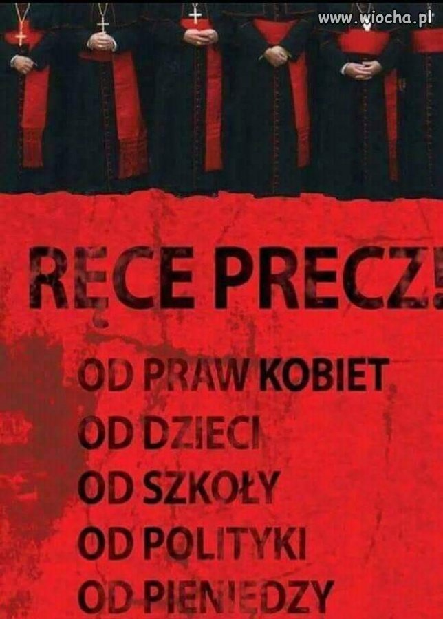 Jeszcze od Polski. Najlepiej wypiedralać do Watykanu