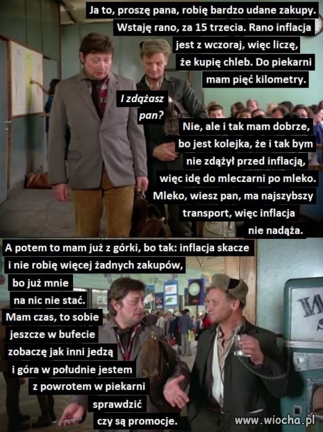 Przynajmniej się nie nudzi.
