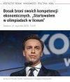 A gdzie szlifował wiedzę w zakresie prawa, bo o ekonomii już wiemy