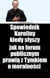 Musiał mieć ubaw jak jeszcze spowiadał jej męża