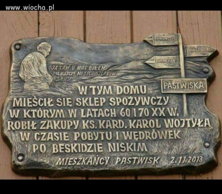 Sklepik zawierzony JPII, nawiedzony przez JPII 