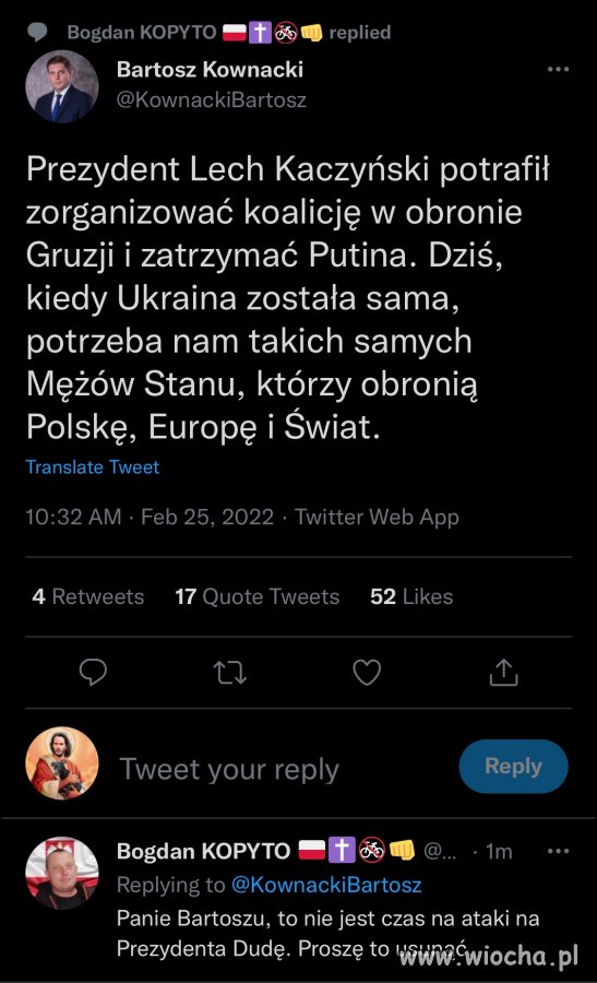 Innej rady nie ma; Trzeba zawierzyć to matce Boska na Jasnej Górze.