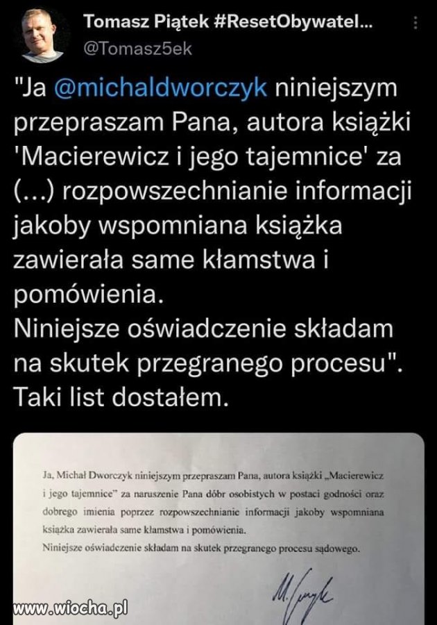 Tak po cichu przepraszam 