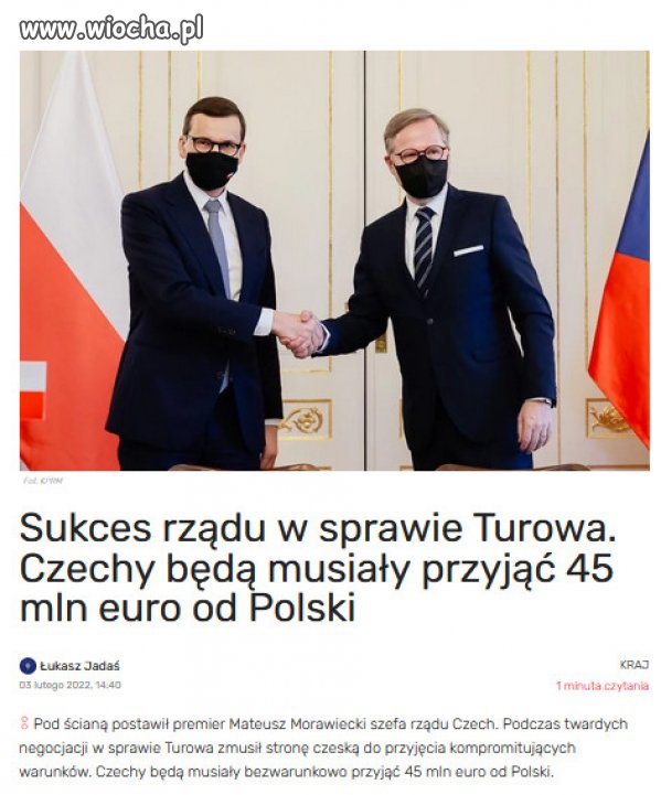 Stronie polskiej udało się jednak zmusić rząd Czech do ustępstw.