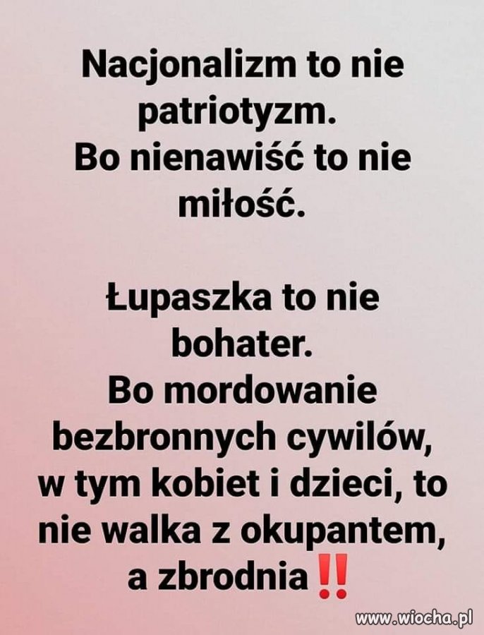 Łupaszka to PiS-owski 'bochater'