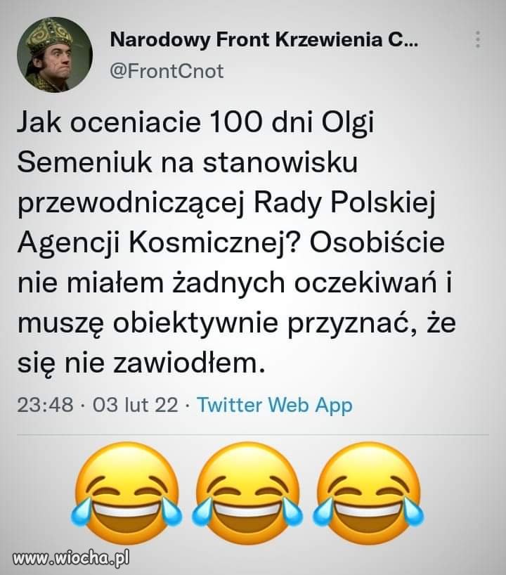 Mamy ceny z kosmosu 