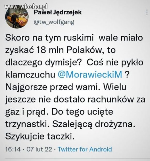 Szykujcie taczki