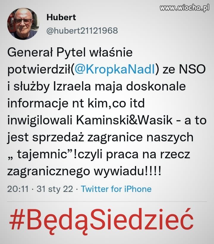 Kamiński z Wąsikiem ograni przez Mossad jak dzieci