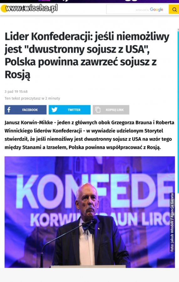 Czy wiecie jak Korwin stał się bogaty?