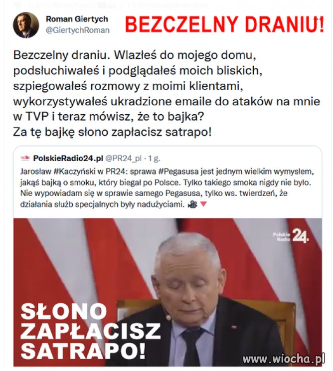 Bezczelny draniu