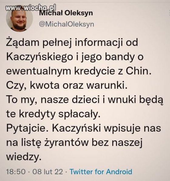 Znowu rzucają Nam kłody pod nogi