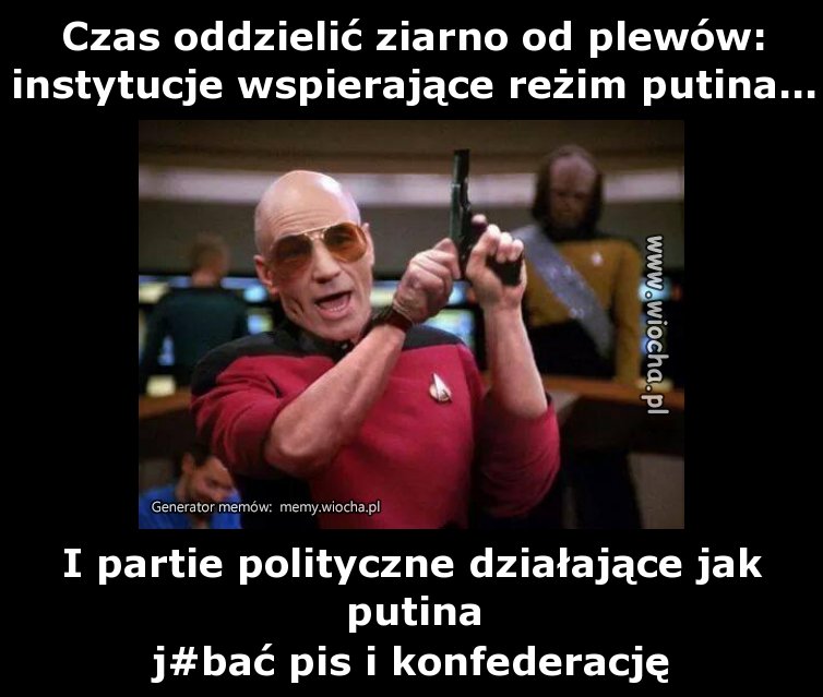 Czas oddzielić ziarno od plewów: