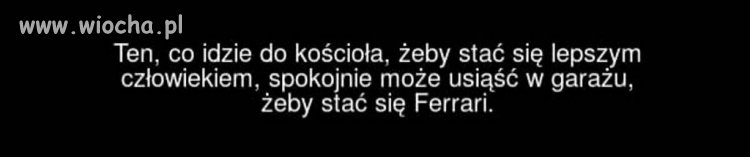 Dokładnie tak jest