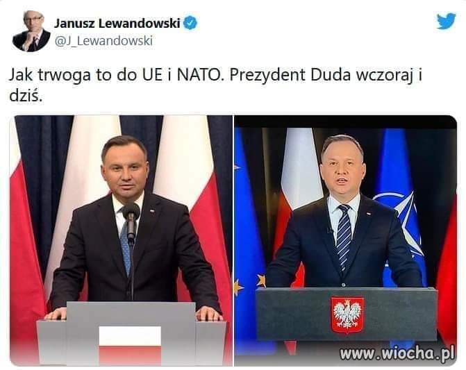 Jak trwoga to ...