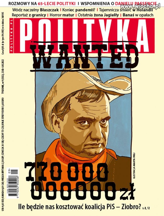 Ile to jest Ziobro do potęgi 770 miliardowej?