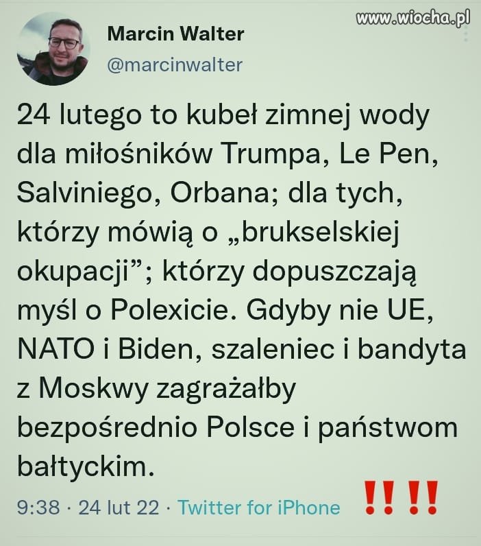 Kubeł zimnej wody dla PiSowców 