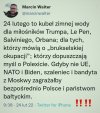 Kubeł zimnej wody dla PiSowców 