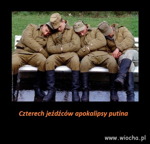 Ludzie chowajcie zegarki bo ruska swołocz idzie 