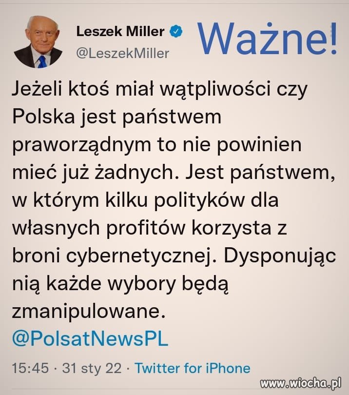 Miałeś wątpliwości ?