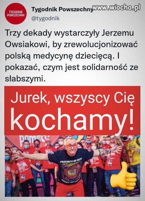 Dziękujemy Jurku 